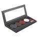 Medium Empty Customizable Makeup Palette with Mirror, 10 Metal Stickers - Ideal for Eyeshadows, Highlighters, and Blushes - Buy Online on GoSupps.com