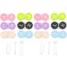 Exceart Colored Contact Lenses Case - Compact Left/Right Holder with Tools for Daily Use - Ideal for Travel & Outdoor - Buy Online on GoSupps.com