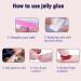Medium Ombre Pink Press on Nails - 24pcs Coffin Shaped Acrylic Fake Nails for Women - Glossy Square Artificial Nails - Buy Online on GoSupps.com