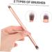 Outanaya 24pcs Makeup Brush Eye Shadow Brush Blending Brush Eyelash Tools Eyeshadow Makeup Brush Golden Metal - Buy Online on GoSupps.com