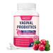 ZEBORA Vaginal Probiotics for Women 100 Billion CFUs, Probiotic for Digestive Health & Vaginal pH Balance & Urinary Tract Health, with Organic Cranberry & Prebiotics, 90 Veggie Capsules 90 Count (Pack of 1)