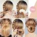 Professional Bread Maker Hair Knot Ring Set - 7 Pieces for Perfect Bun Chignon | Includes Extra Hood Tapes & Hairpins - Ideal for All Hair Types - Buy Online on GoSupps.com