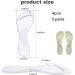 Arch Support Inserts for Sandals & Flip-Flops - 2 Pairs Women s Self-Adhesive Gel Cushions for Plantar & Flat Feet Relief - Buy Online on GoSupps.com