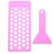 MAGICLULU Kit de Fabrication de Rouge L vres 2 Pi ces Violet 5 G en Polypropyl ne Raclette et Plateau de Remplissage Con u pour Usage Domestique et Bricolage Cosm tiques