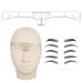 Skymore Eyebrow Ruler 100Pcs - Disposable Microblading Stencil & Shape Kit for Perfect Brows | 3-Minute Makeup Tool - Buy Online on GoSupps.com