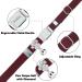 Personalized Red Wine Cat Collar | Engraved with Name & Phone Number | Elastic Cat Collar with Bell | International Shipping - Buy Online on GoSupps.com