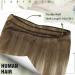 Easyouth Brown Balayage Sew in Weft Hair Extensions 22 Inch Remy Human Hair Ombre Brown to Blonde - 100g - Buy Online on GoSupps.com