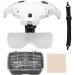 Headband Magnifier 3 .5X HeadMounted 1.5X Maintenance Head Mount Reading HighDefinition Jewelry Appraisal Magnifying Glass with Magnifying Glass Light for Led 2X 2.5X 1X - Buy Online on GoSupps.com