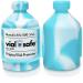 VIAL SAFE The Original Insulin Vial Protector | Durable Vial Case | Silicone Insulin Vial Protector | Insulin Bottle Protector | Diabetes Care | Fits Humulin R U-500 | 2-Pack Tie Dye Blue (20mL) Humulin R U-500 Tie Dye Blue