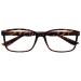 The Reading Glasses Company Brown Tortoiseshell Readers Large Designer Style Men R83-2 +1.50