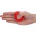 Verdant Touch Hand Massage Ball Set - 5 Silicone Handleballs for Wrist Exercise & Strength Training - Red Egg Shape - Buy Online on GoSupps.com
