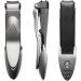 HCHGJKN Nail Clippers Splash Proof Nail Clipper with Built-in Nail Debris Catcher Stainless Steel Nail Clippers for Fingernail Toenail(Schwarz) Black - Buy Online on GoSupps.com