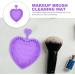 MAGICLULU Makeup Brush Cleaning Pad Makeup Pallets Brush Cleaner Pad Makeup Tools Silicone Makeup Tool Cleaner Beauty Makeups Tool Clean Supplies Purple Cosmetic Make up Silica Gel 12x9cm Purple - Buy Online on GoSupps.com