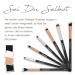 7-Piece Eye Brush Set for Flawless Makeup - Eyeshadow Blending & Concealer Brushes - Ideal for Highlighter & Powder - International Shipping Available - Buy Online on GoSupps.com