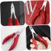 minkissy Nail Painting Tools 1pc Nail Clippers Pedicure Nail Kit Manicure Kit Nail Art Tools Kit Set Nail Scissors Nail Pliers Nail Supply Nail Clamp Groove Clamp Dead Skin Red Metal 13.8x6.8cm Red - Buy Online on GoSupps.com