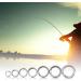 Buy Split Rings Stainless Steel Fishing Tackle - Double Circle Connector 50/100pcs Size 10 | High-Quality Fishing Gear - Buy Online on GoSupps.com