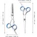 Hair Cutting Scissors Kit - Professional Hairdressing Shears for Men Women & Pets | Barber Salon Tools - Buy Online on GoSupps.com