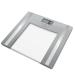 Salter 9182 SV3R Glass Analyser Bathroom Scale 150 kg Max Capacity Digital Weighing Scales For Body Weight/Fat/Water Muscle/Bone Mass BMI 8 User Memory Athlete Mode Easy to Read Display Silver Silver 8 User Memory
