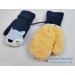 iEasey Cute Baby Winter Mittens On String | 0-3 Years | Fox Design | Thermal Fleece Gloves for Kids | Dark Blue | Xmas Gift - Buy Online on GoSupps.com