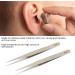 Professional Stainless Steel Precise Tweezers - 2-Part Lace Tweezers for Easy & Portable Use - Buy Online on GoSupps.com