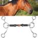 Doact Western Treensen Bit - Sweet Iron 5.5 Slider Roller O-Ring Bridle Bits for Horses | Junior Cowhorse Copper Eggbutt Dog Bone 3-Part Loose - Buy Online on GoSupps.com
