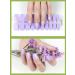Kalolary Lavender Gel Nail Polish Strips - 20 Self-Adhesive Wraps with Nail File and Stick - Buy Online on GoSupps.com