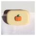 Contact lenses Etui Cartoon Matte Box contact lens container Material plastic MEITONG Storage box Contact lens-support box Contact lens container (Color: Pumpkin)