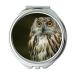 YENDOSTEEN Mirror makeup mirror owl eating owl bird pocket mirror portable mirror
