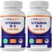 Vitamatic Vitamin B2 (Riboflavin) 250 mg - 200 Capsules - 2 Pack