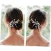 Ipetboom Hair Pin Hair Barrettes Tiara Goody Hair Clips for Women Rhinestone Hair Accessories Bride Headpieces for Wedding Elegant Photo Props Flower Design Hair Comb Headgear - Buy Online on GoSupps.com