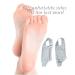 Orthopedic Big Toe Separator for Hallux Valgus Correction - Day/Night Support for Women & Men - Buy Online on GoSupps.com