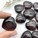 Natural Quartz Crystal Natural Garnet Loving Heart Shaped Quartz Polished Rough Stone Specimen Home Decoration Crystals Home Office Decor - Buy Online on GoSupps.com