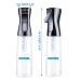 Uraqt 300ml Hair Spray Bottle - Black & Transparent | Professional Salon Water Spray for Hairdressers - Buy Online on GoSupps.com