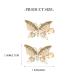 Gold Pearl Butterfly Hair Clips - Elegant Rhinestone Hair Barrettes for Women and Girls (2 Pack) - Buy Online on GoSupps.com