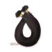 SEGO SONNGING Real Hair Extensions - 100 Strands U-Tip Keratin Remy Human Hair Natural Black #1B 22 - Buy Online on GoSupps.com