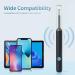 NURSETEK Ear Wax Removal Tool Ear Wax Removal Ear Cleaner with 1080P HD Camera Ear Wax Cleaning Kit Ear Wax Removal Tool for iOS and Android (Black) - Buy Online on GoSupps.com