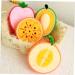 3-Piece Fruit Shaped Cartoon Bath Sponge Set | Bathroom Cleaning Supplies - Buy Online on GoSupps.com