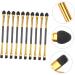 AUTSUPPL 20pcs Double Ended Eyeshadow Brush Eyeshadow Makeup Cosmetics Kit Artificial Fiber - Buy Online on GoSupps.com