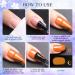 MIZHSE Mood Temperature Color Changing Nail Polish Set - 8 Colors Glow in the Dark Gel Polish Kit for DIY Nail Art Manicure at Home - Buy Online on GoSupps.com