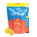 Energy Supplement Powder | Supports Focus & Mental Clarity | Slow-Absorbing Natural Caffeine For Jitter-Free Energy | Vitamins B12 & C | NSF Certified for Sport | Lemonade 15 Sticks