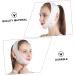 Angoily 1pc Cheek Band Slimmer Chin Lift Band Thin Masseter Chin Belt Double Chin Reducer White Woman The Face Graphene Printed Sheet Strap - Buy Online on GoSupps.com