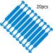 LIXBD 20pcs Mask Rope Extensions - Comfortable Non-Slip Ear Loop Hooks for Protection (Pink & Blue) - International Shipping Available - Buy Online on GoSupps.com