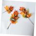 Zerodeko 10 Pcs Faux Maple Squash Autumn Faux Plant Plants Decor Maple Leaf Bouquet Artificial Fall Picks Fall Maple Leaf Halloween Decoration Halloween Party Silk Flower Household Leaves Orangex5pcs 22x22cmx5pcs - Buy Online on GoSupps.com
