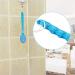 Bath Brush Back Brush for Showering | Soft Bristle Skin Massage Body Brush for Women & Men - Blue - Buy Online on GoSupps.com