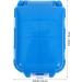 Beaupretty 3 Layers 8 Compartments Daily Medicine Case Daily Pill Organizer Portable Travel Pill Case Pocket Pill Container Blue - Buy Online on GoSupps.com