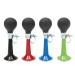 Juvale 4 Pack Bike Horn for Adults and Kids with Rubber Squeeze Bulb, 4 Assorted Colors (7 x 2 x 2 in)