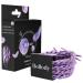 Bellody original hair tie - Sundance Edition - Stylish braided hair tie with strong hold (4er set - Bora Bora) - Women's hair accessories in violet purple