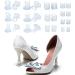 OOTSR 13 Pairs Clear Heel Stoppers - Heel Protectors for High Heels on Grass, Uneven Floors, Weddings & Outdoor Events - Buy Online on GoSupps.com