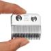 piuryue Replace Cutter Metal Bottom Clipper Blade for Electric Shaver-Golden - Buy Online on GoSupps.com