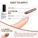 6-Piece Gel Nail Polish Set: Brown, Coffee, Wine Red, Burgundy, Nude, Purple, Pink, Champagne, Gold Glitter - Winter Colors | Soak Off, Salon-Quality, Ideal for Beginners & DIY Manicures - Buy Online on GoSupps.com